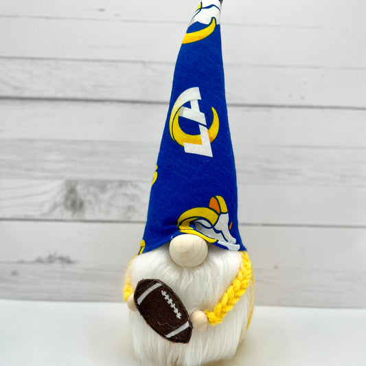 Rams Football Gnome / Touchdown Tiered Tray Decor / Fall Gnome Decorations