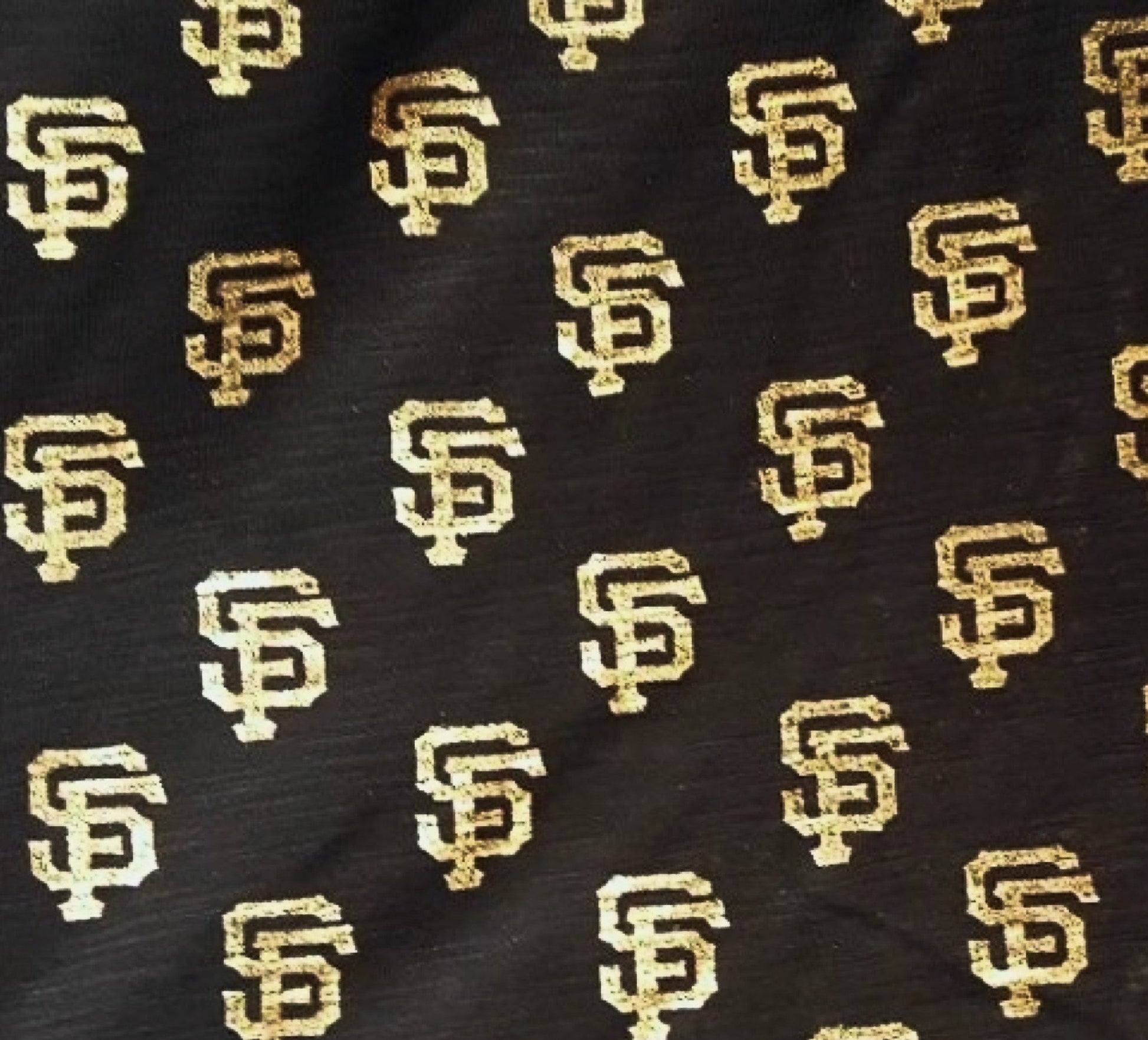 San Francisco Giants Foil Knit 60” Wide Fabric