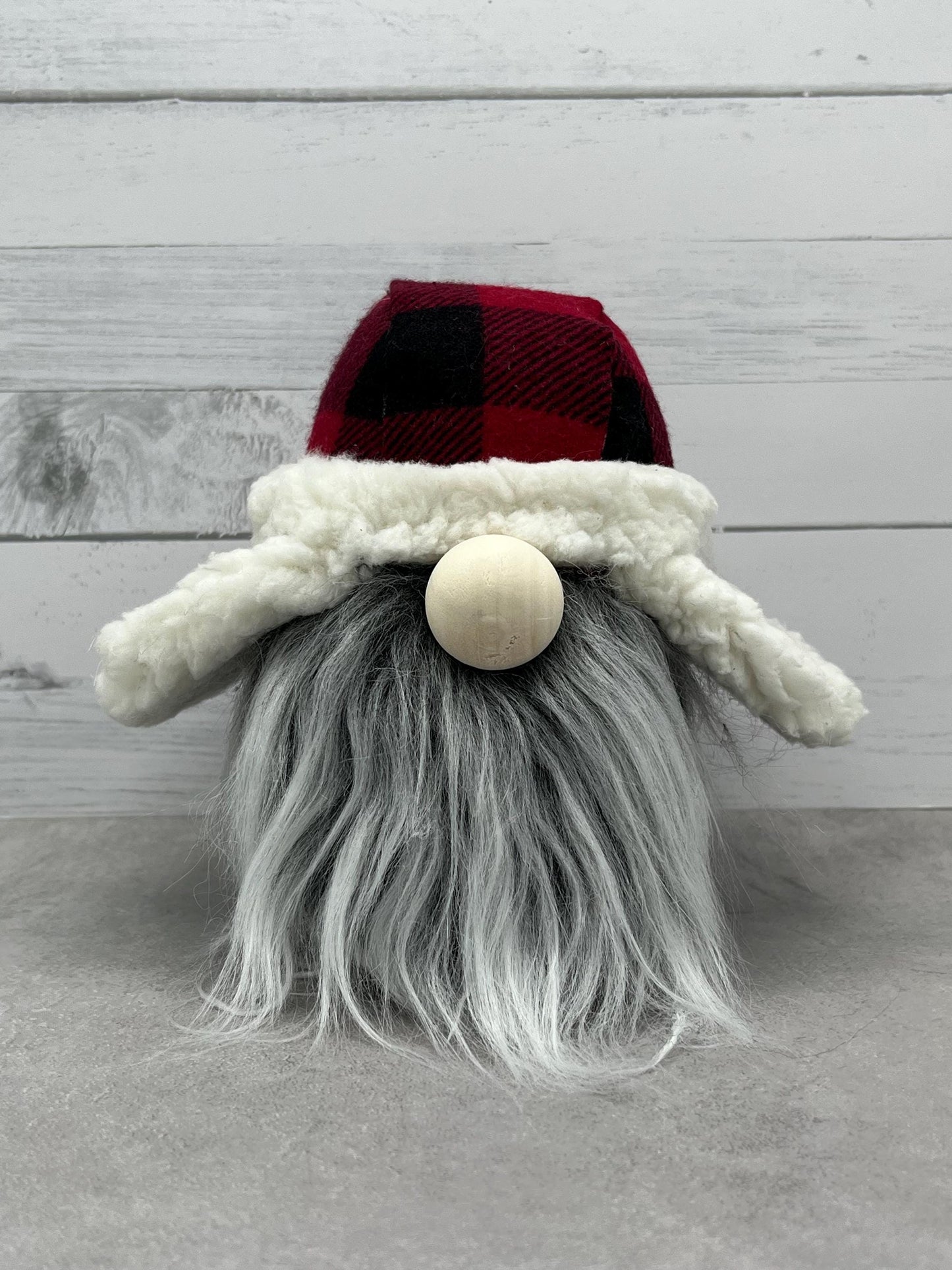 Eddie the Lumberjack Gnome / Holiday Season Tiered Tray Decor / Christmas Table Decorations